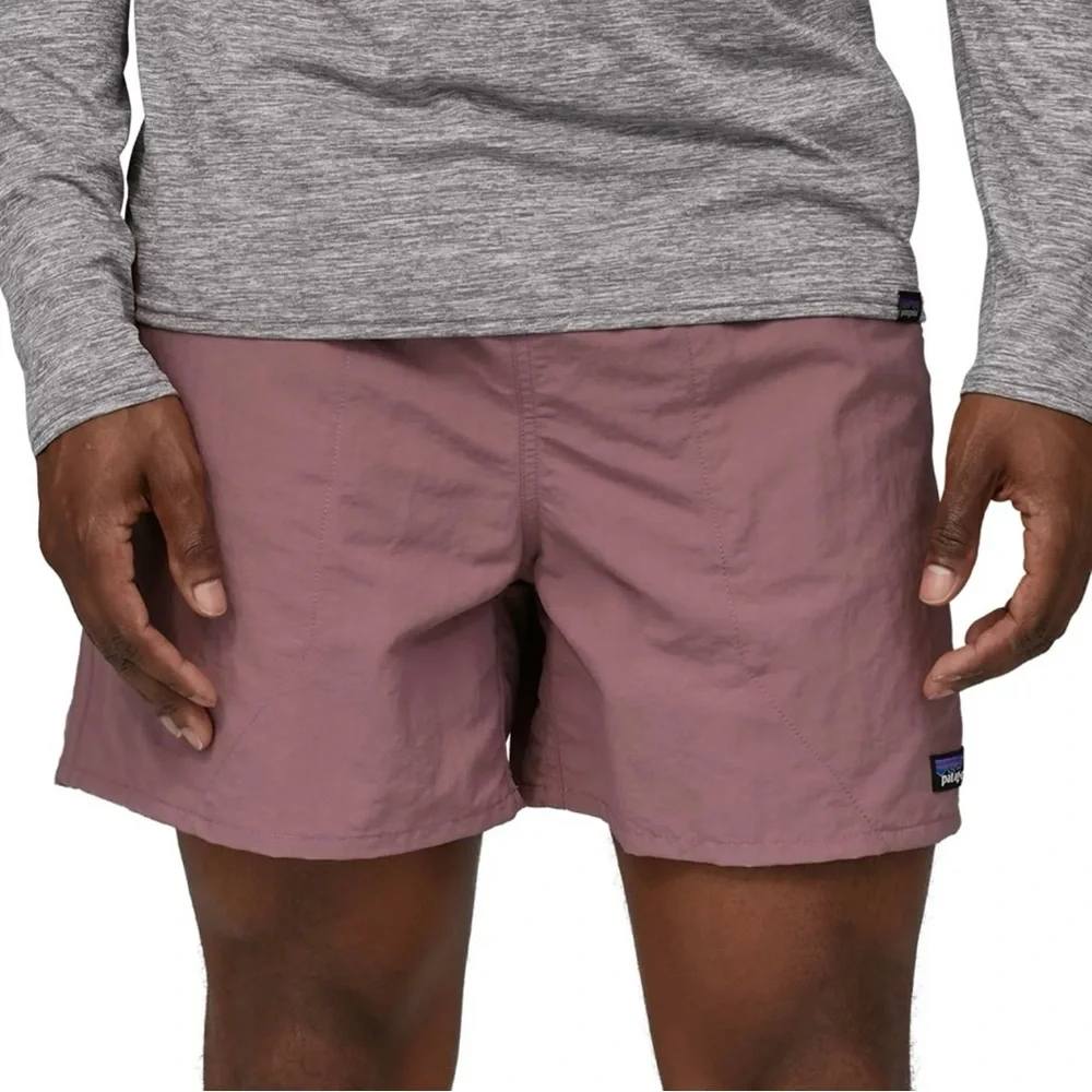 Patagonia Men's 5” Baggies Shorts in Evening Mauve Size XXL New‎ With Tags